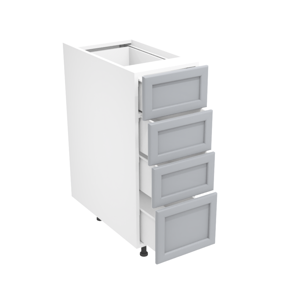 Armoire de cuisine du bas 4 tiroirs (12''L)