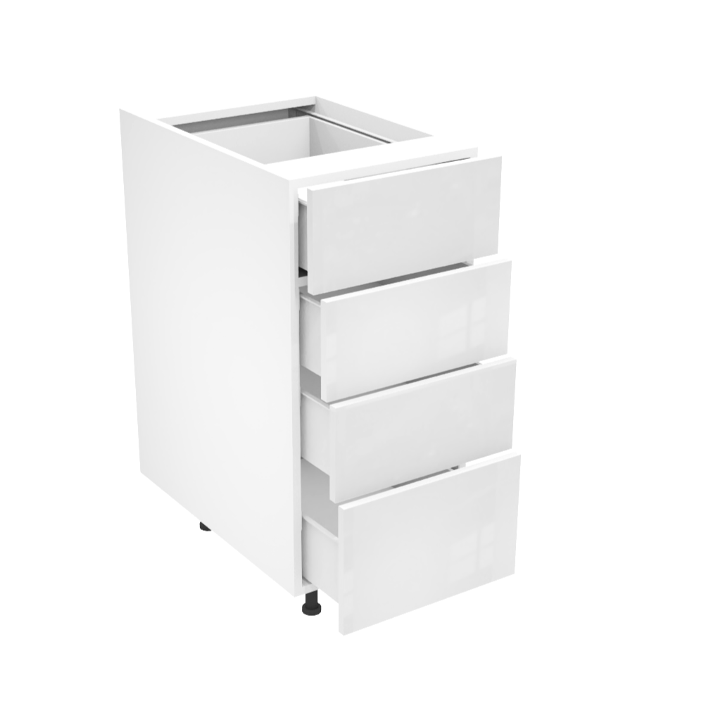 Armoire de cuisine du bas 4 tiroirs (15''L)