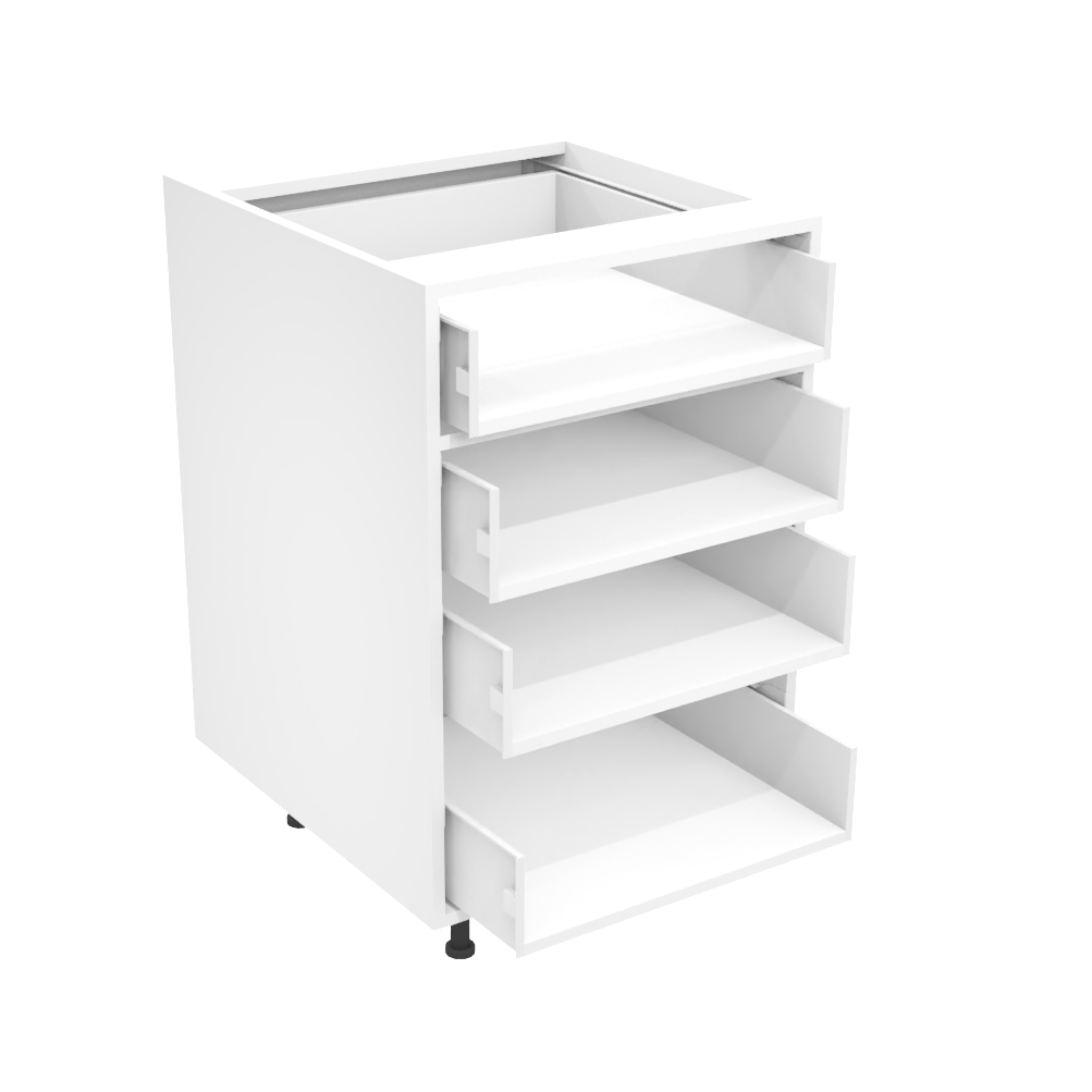 Armoire de cuisine du bas 4 tiroirs (21''L)