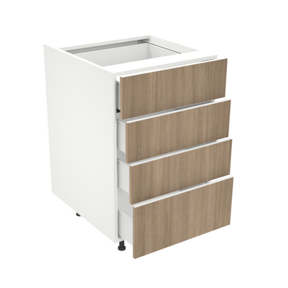 Armoire de cuisine du bas 4 tiroirs (21''L)