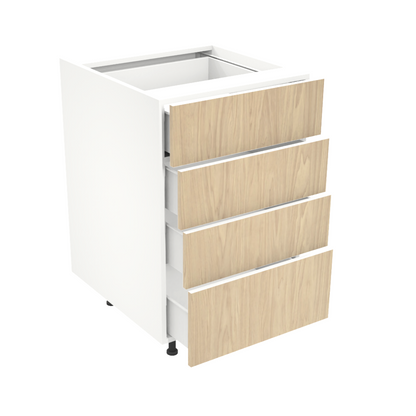Armoire de cuisine du bas 4 tiroirs (21''L)