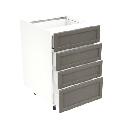 Armoire de cuisine du bas 4 tiroirs (21''L)
