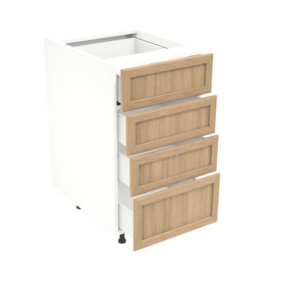 Armoire de cuisine du bas 4 tiroirs (18''L)