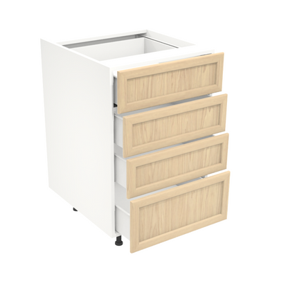 Armoire de cuisine du bas 4 tiroirs (21''L)