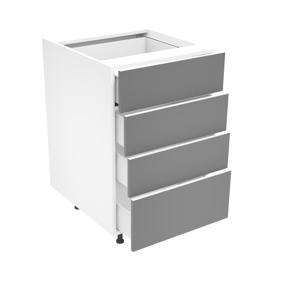 Armoire de cuisine du bas 4 tiroirs (21''L)