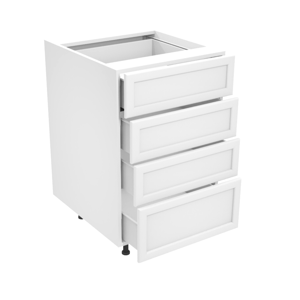 Armoire de cuisine du bas 4 tiroirs (21''L)