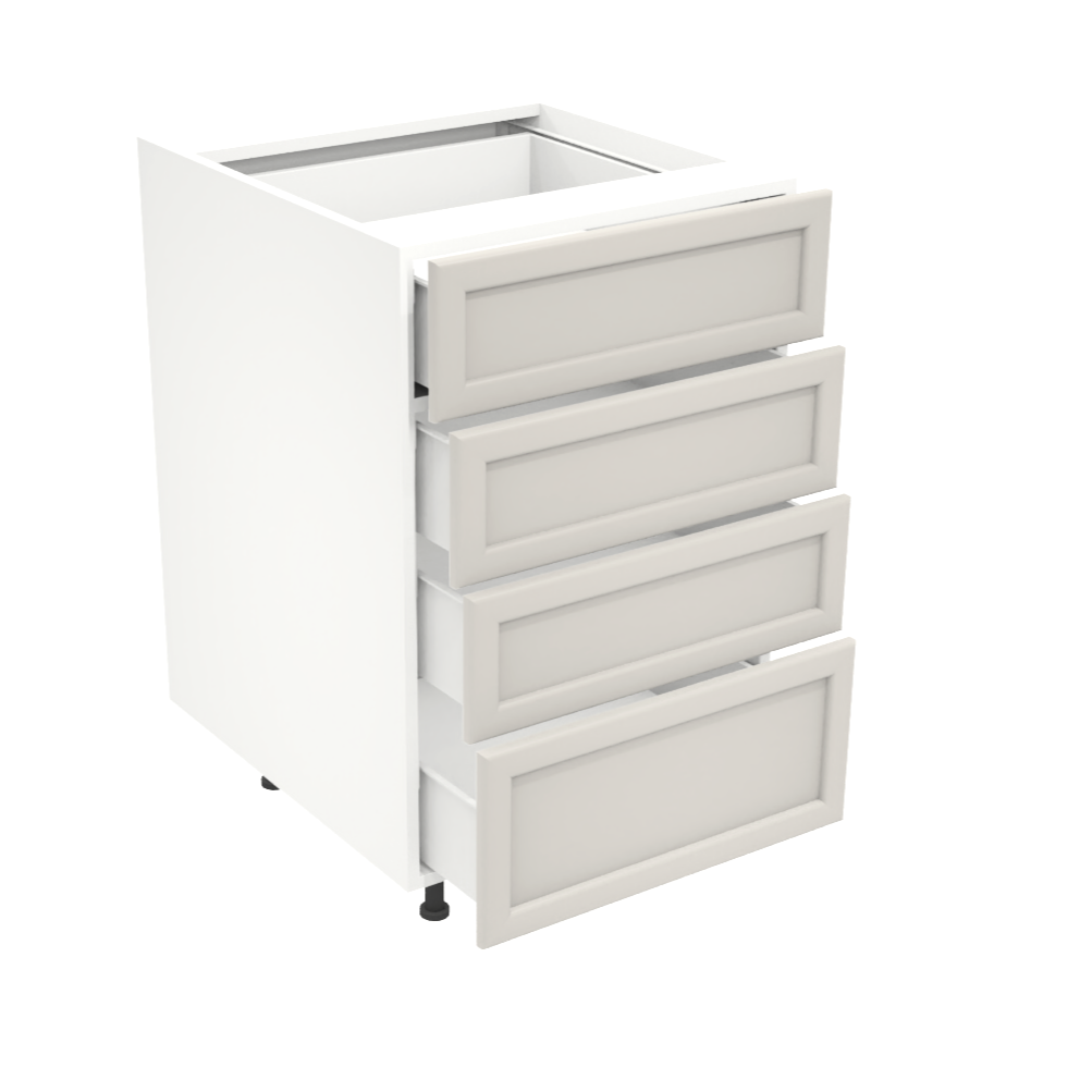 Armoire de cuisine du bas 4 tiroirs (21''L)