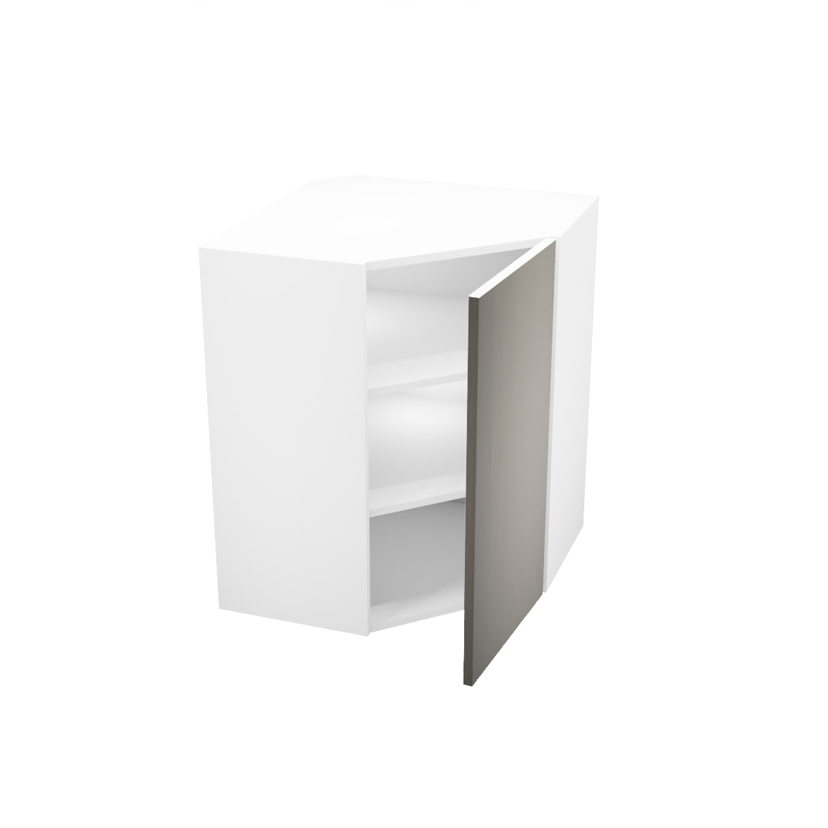 Kitchen wall corner diagonal cabinet