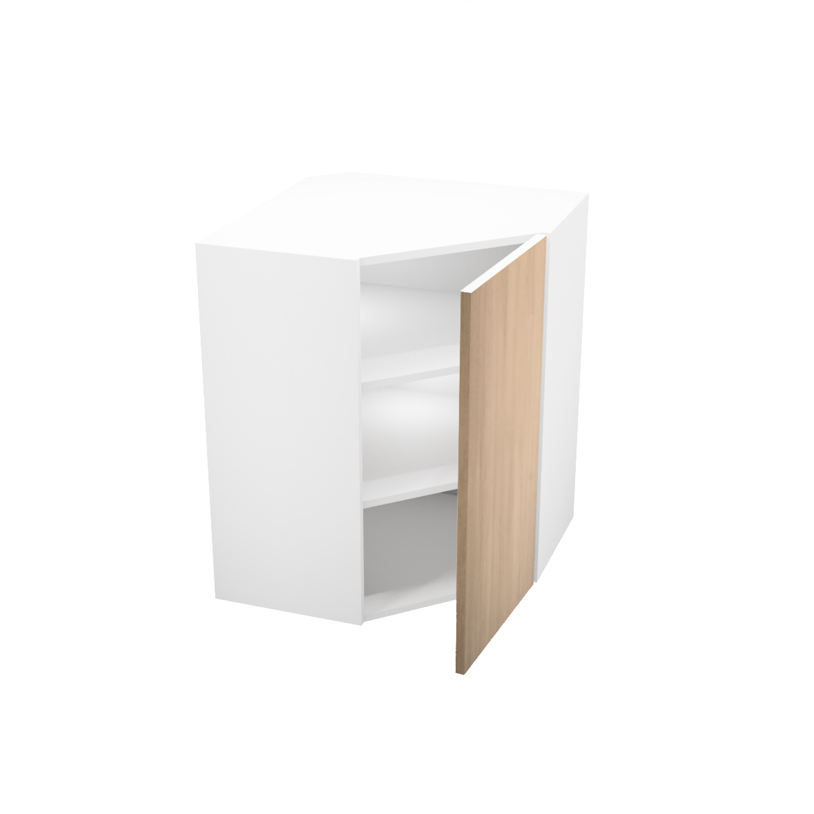 Kitchen wall corner diagonal cabinet
