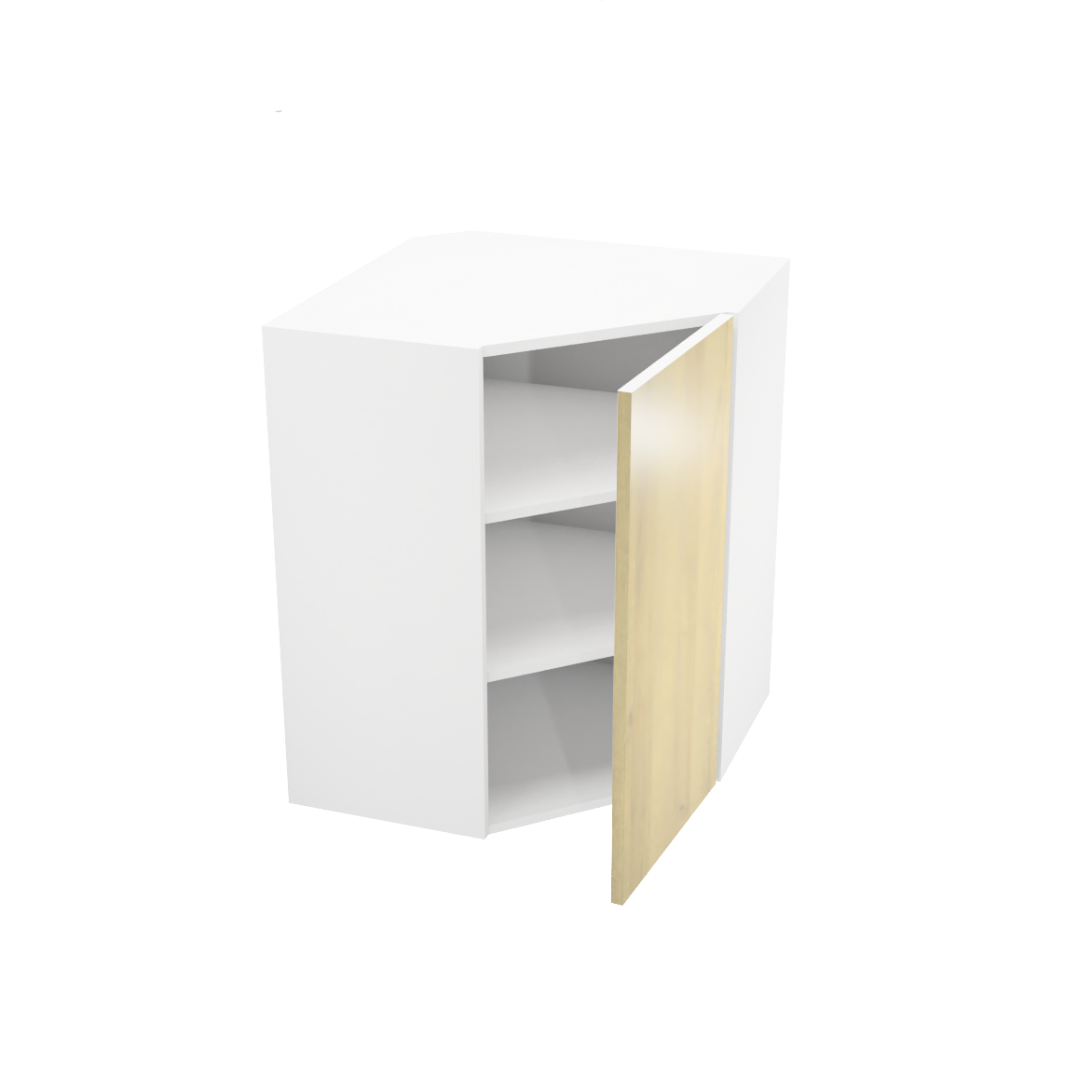 Kitchen wall corner diagonal cabinet