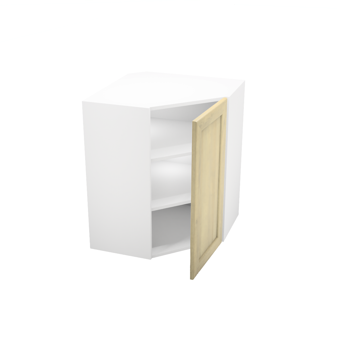 Kitchen wall corner diagonal cabinet