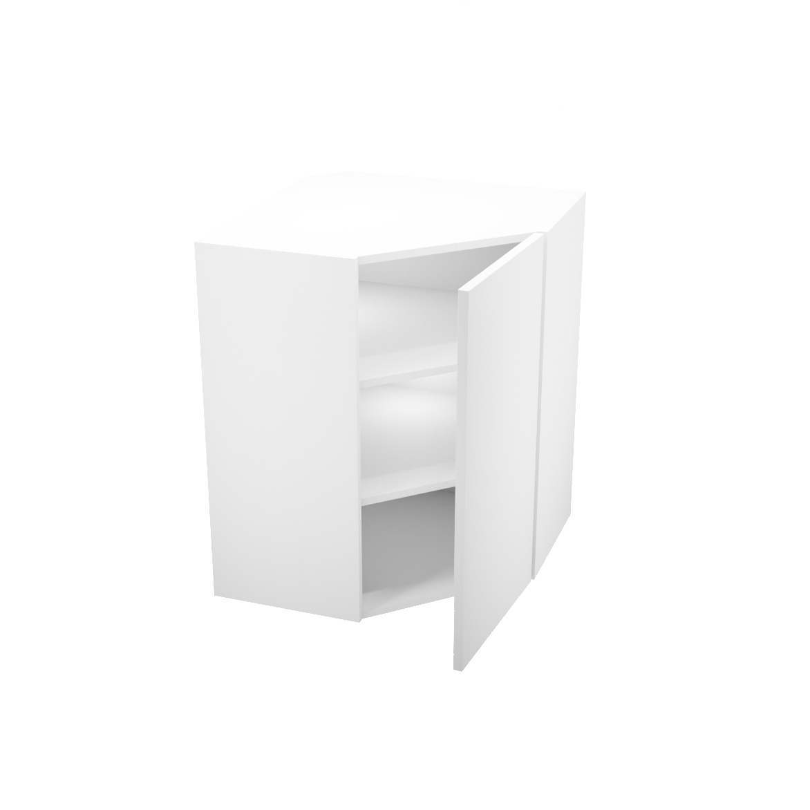 Kitchen wall corner diagonal cabinet