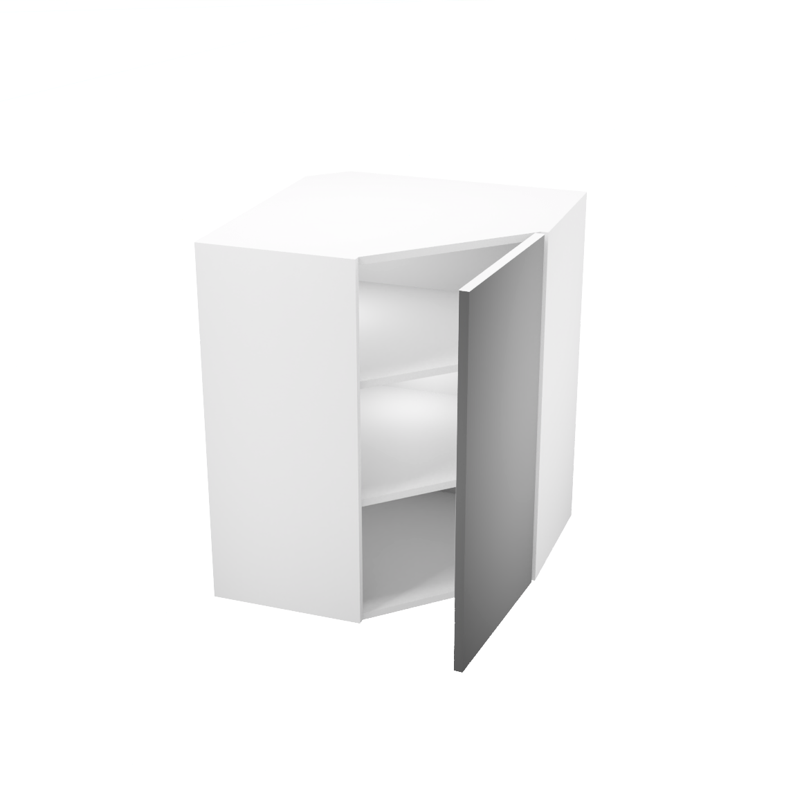 Kitchen wall corner diagonal cabinet