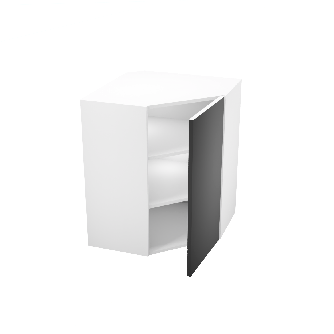 Kitchen wall corner diagonal cabinet