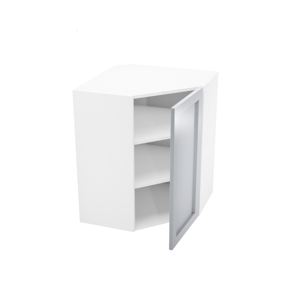Kitchen wall corner diagonal cabinet