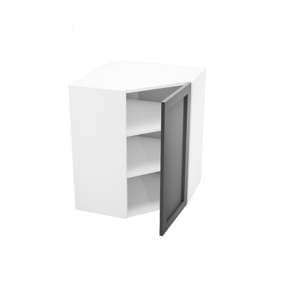 Kitchen wall corner diagonal cabinet