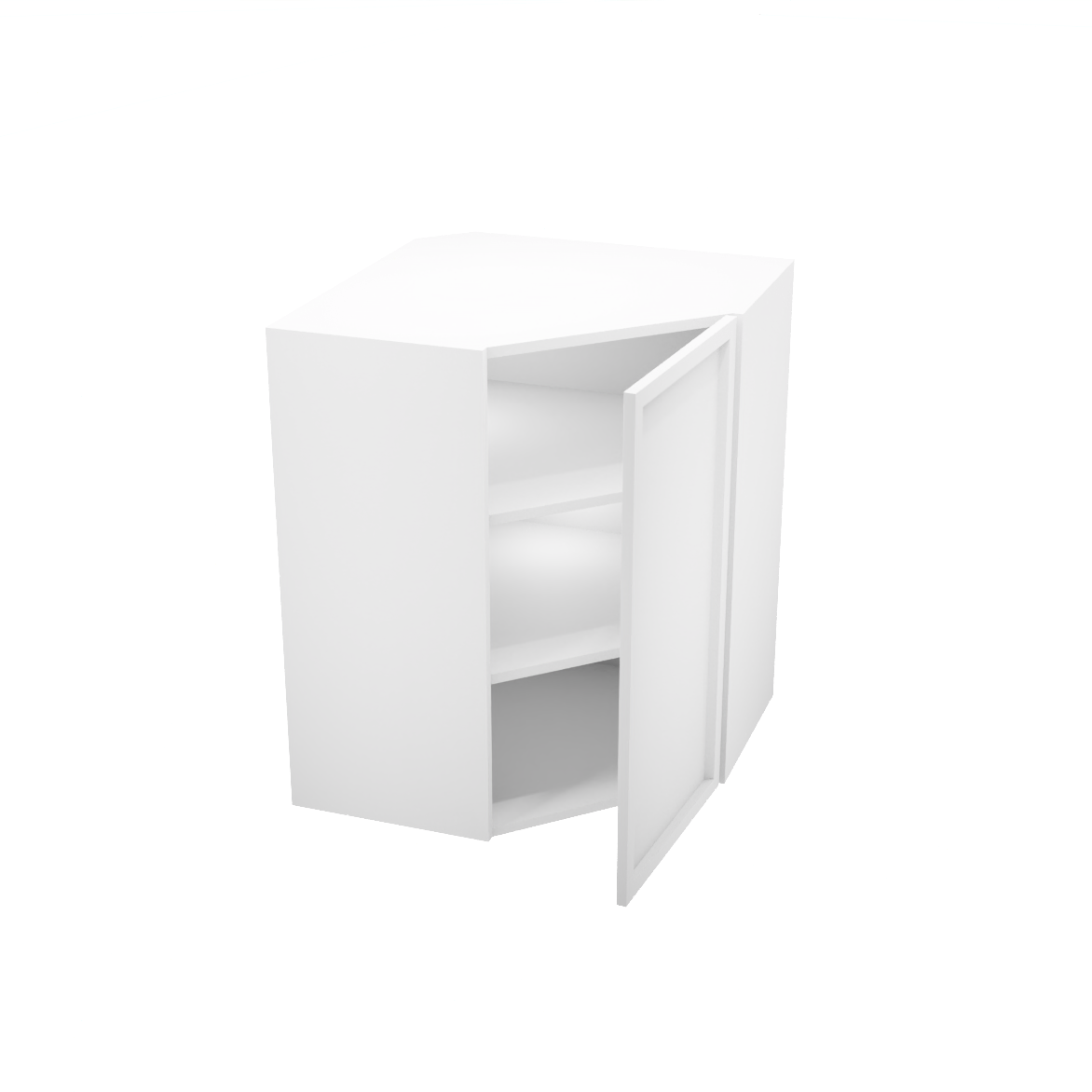 Kitchen wall corner diagonal cabinet