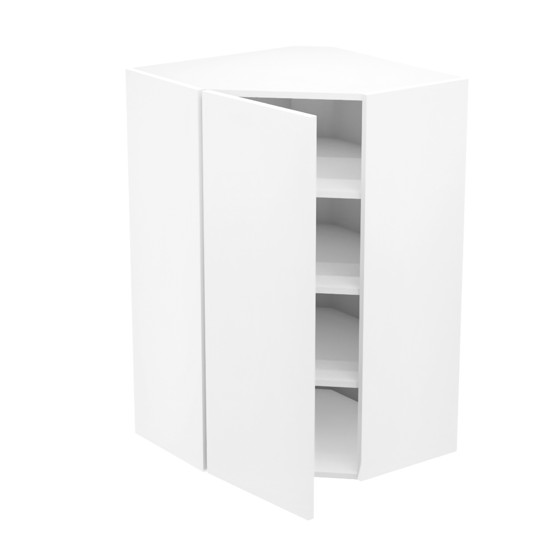 Armoire de cuisine du haut coin diagonal (24''L x 39''H)
