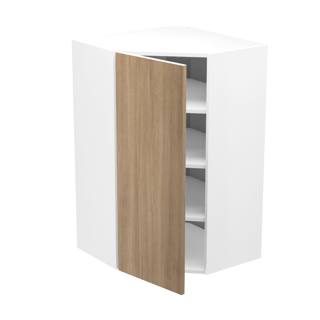 Armoire de cuisine du haut coin diagonal (24''L x 39''H)