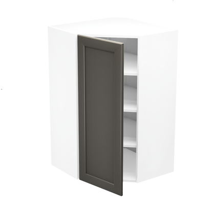 Armoire de cuisine du haut coin diagonal (24''L x 39''H)