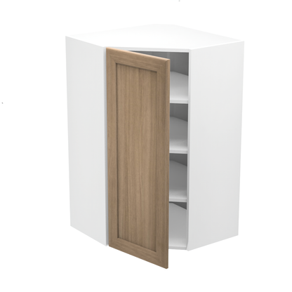 Armoire de cuisine du haut coin diagonal (24''L x 39''H)