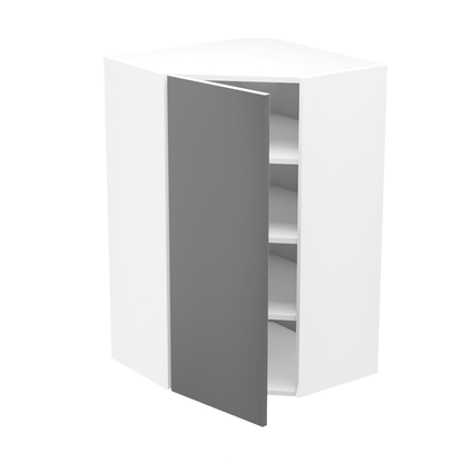 Armoire de cuisine du haut coin diagonal (24''L x 39''H)