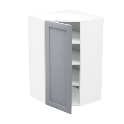 Armoire de cuisine du haut coin diagonal (24''L x 39''H)