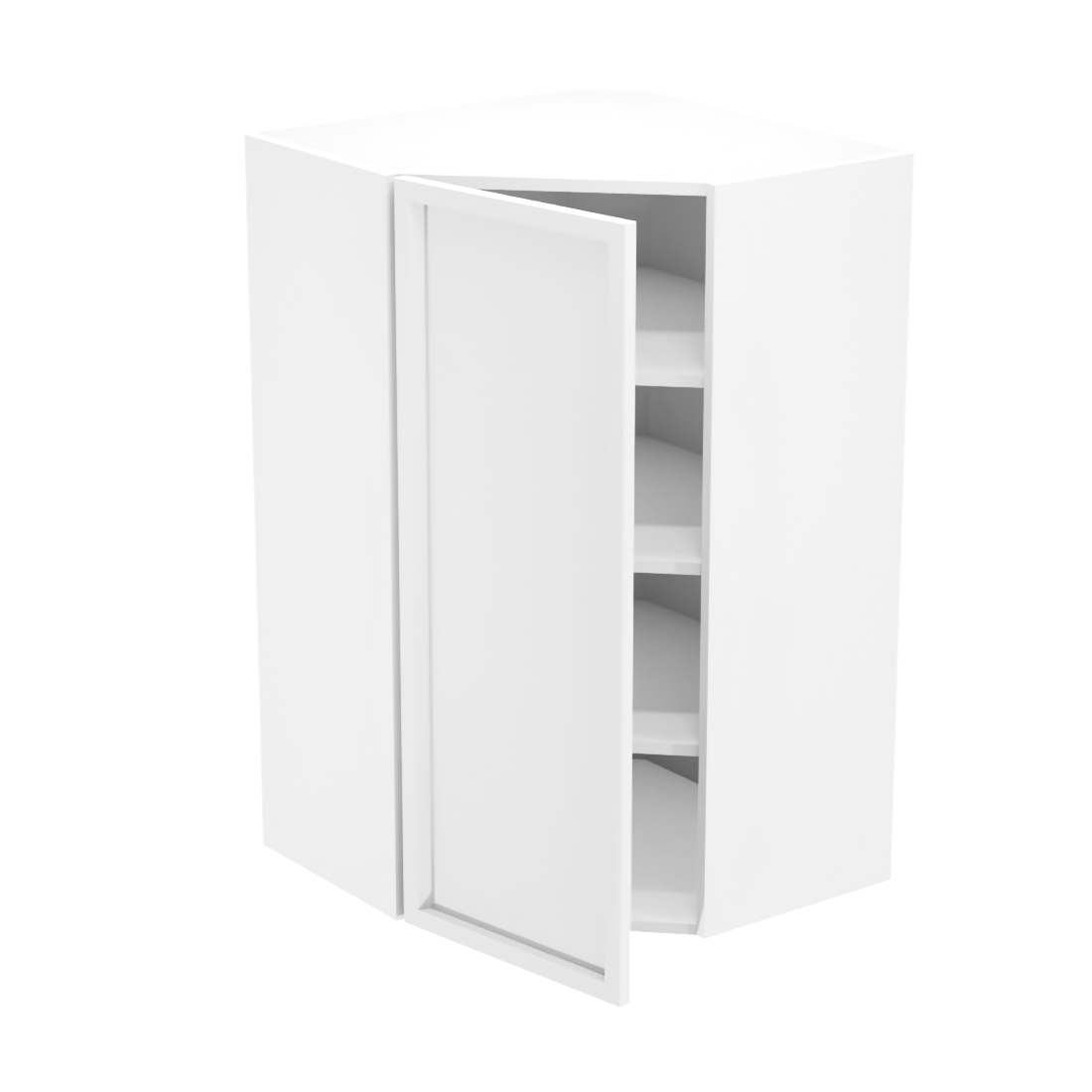 Armoire de cuisine du haut coin diagonal (24''L x 39''H)