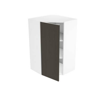 Armoire de cuisine du haut coin diagonal (24''L x 36''H)