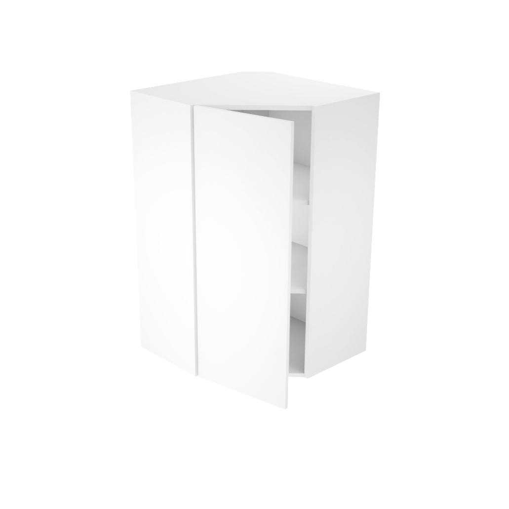 Armoire de cuisine du haut coin diagonal (24''L x 36''H)