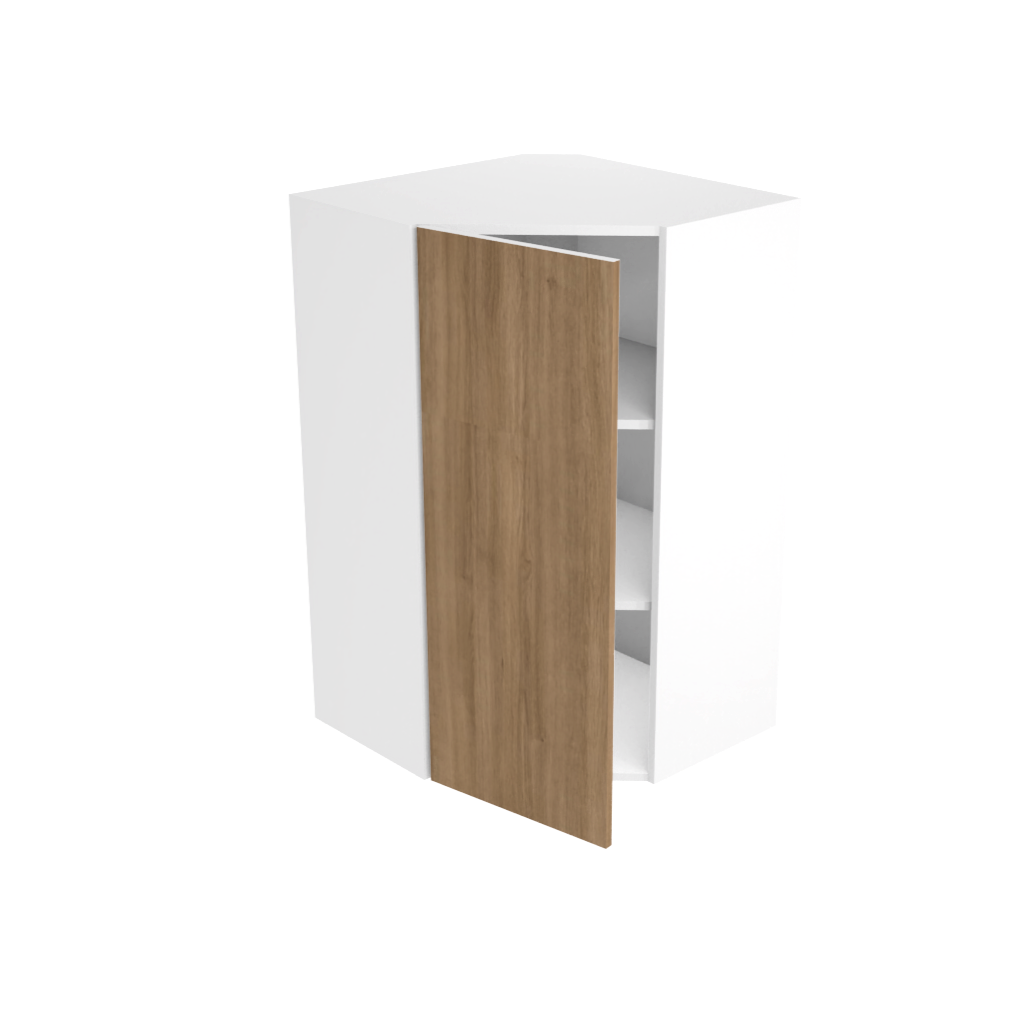 Armoire de cuisine du haut coin diagonal (24''L x 36''H)