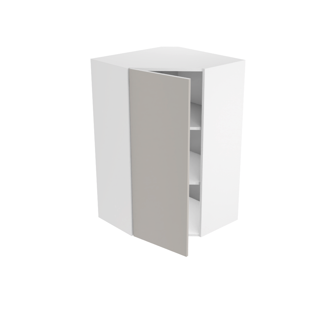 Armoire de cuisine du haut coin diagonal (24''L x 36''H)