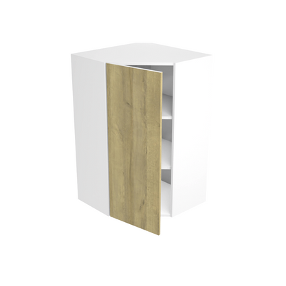Armoire de cuisine du haut coin diagonal (24''L x 36''H)