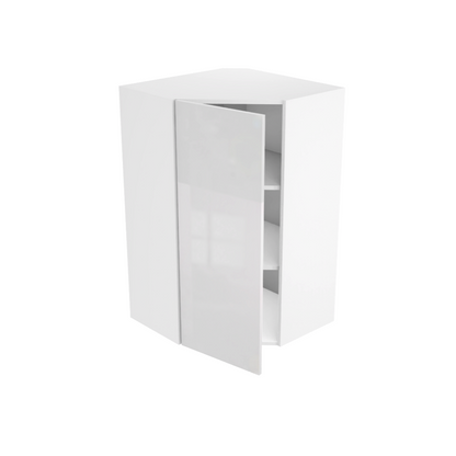 Armoire de cuisine du haut coin diagonal (24''L x 36''H)