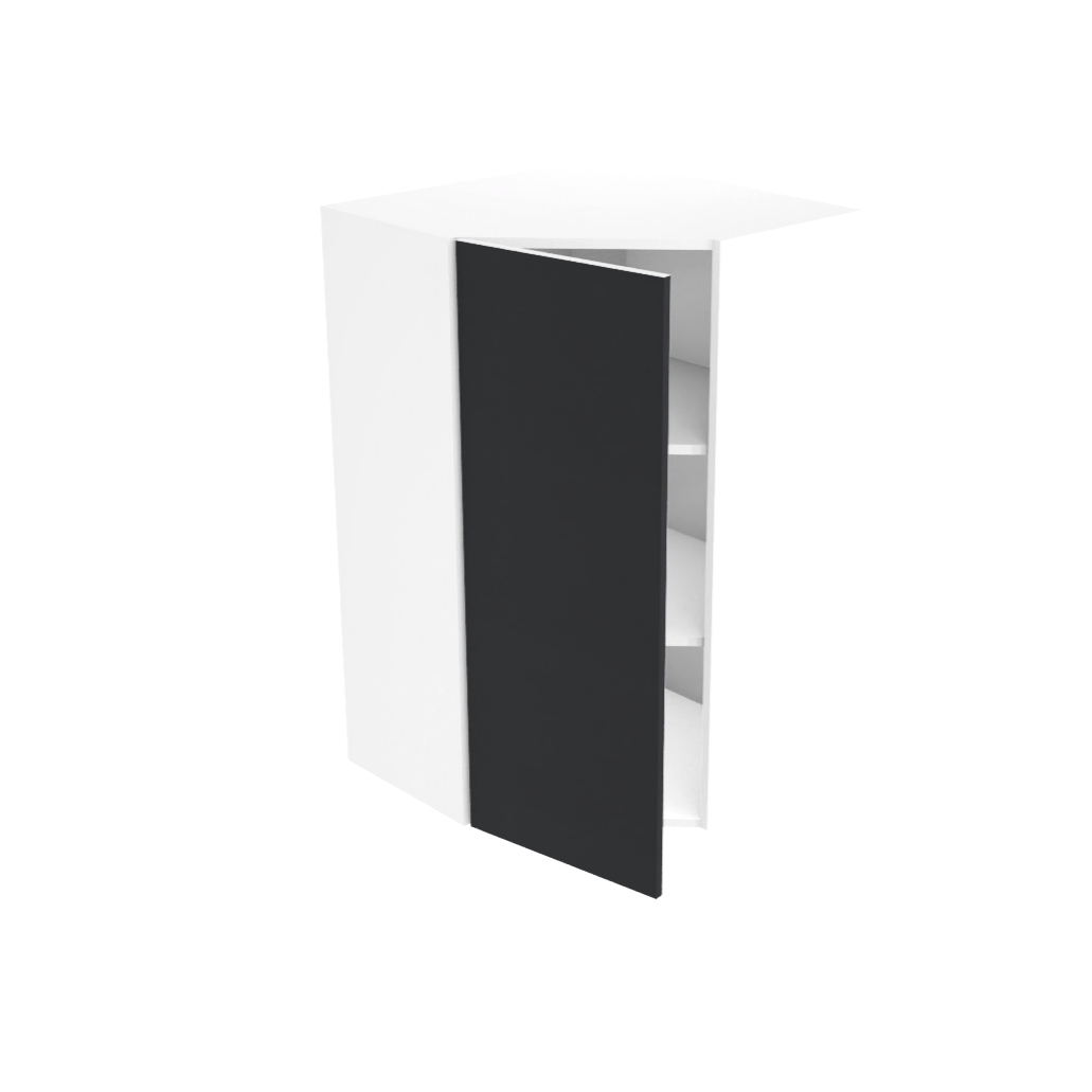 Armoire de cuisine du haut coin diagonal (24''L x 36''H)