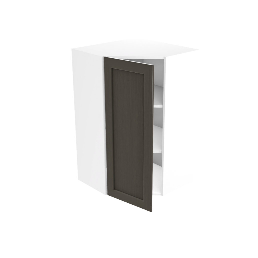 Armoire de cuisine du haut coin diagonal (24''L x 36''H)