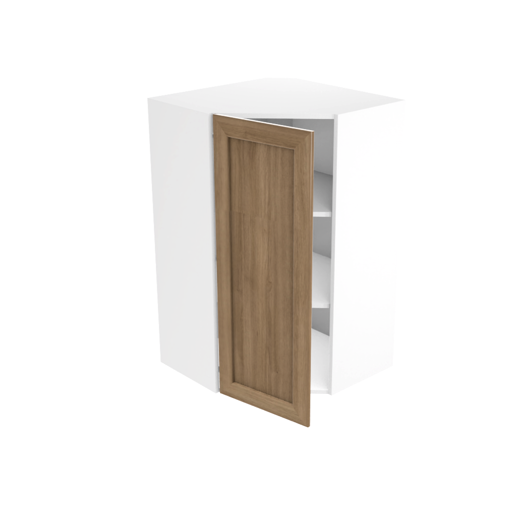 Armoire de cuisine du haut coin diagonal (24''L x 36''H)
