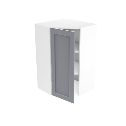 Armoire de cuisine du haut coin diagonal (24''L x 36''H)