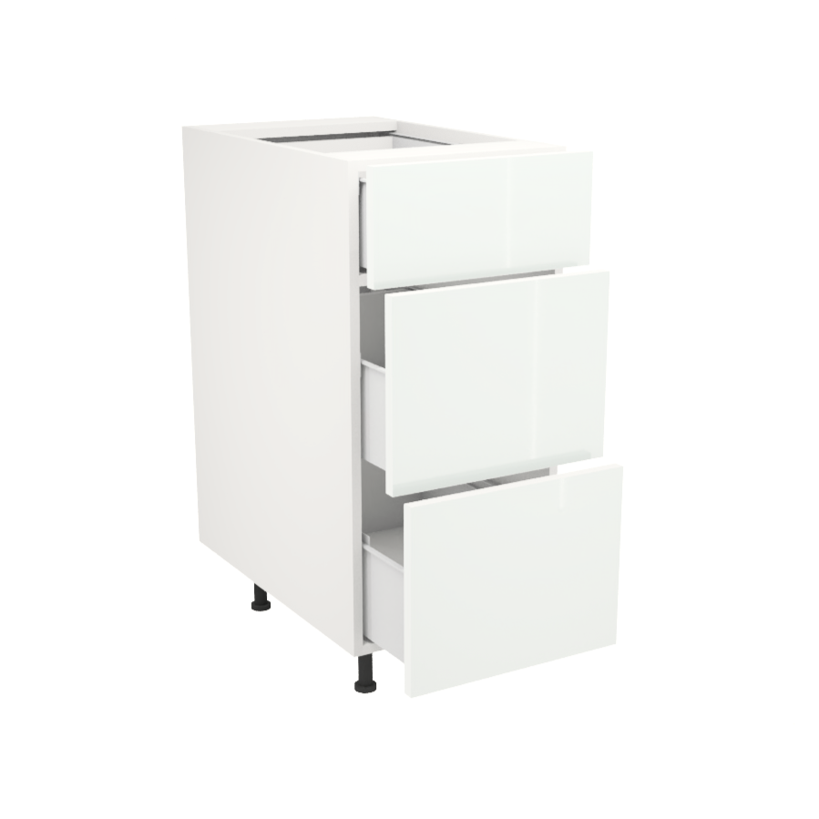 Armoire de cuisine du bas 3 tiroirs (15''L)