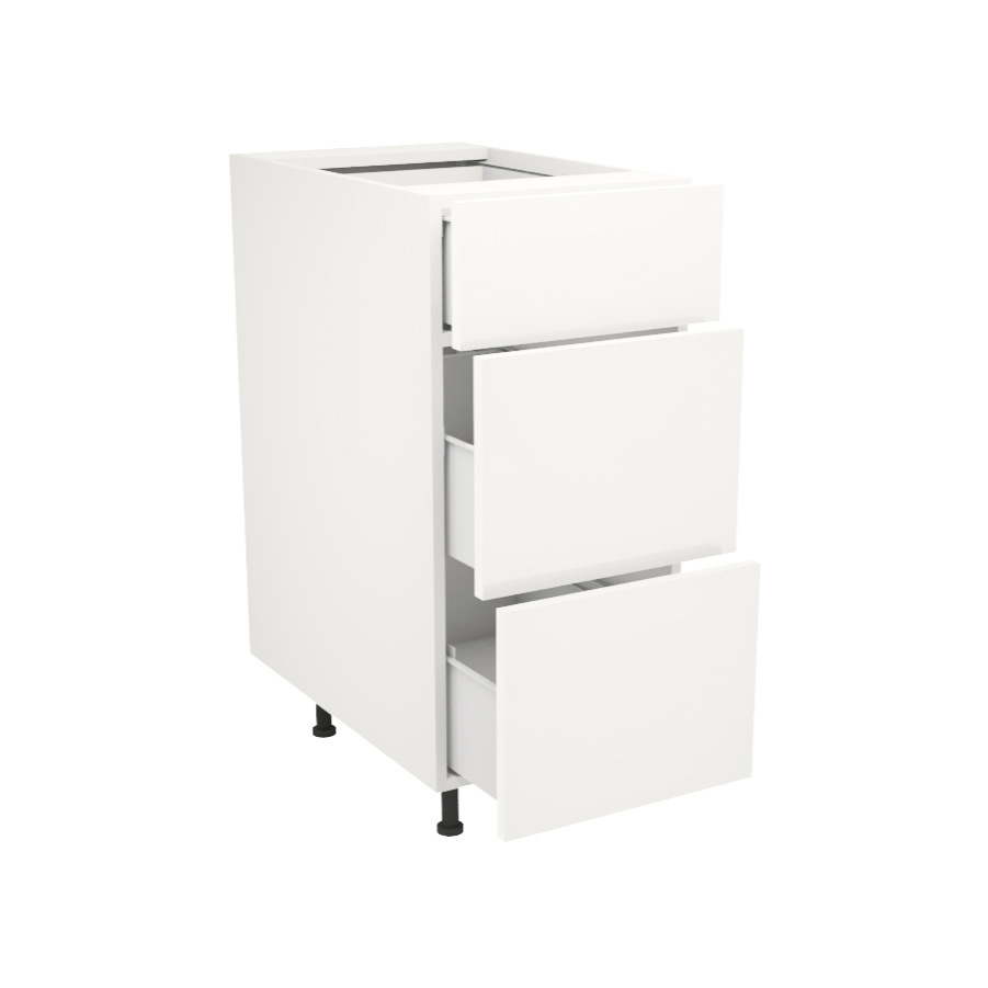 Kitchen 3 drawer base cabinet 15''