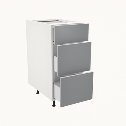 Armoire de cuisine du bas 3 tiroirs (15''L)