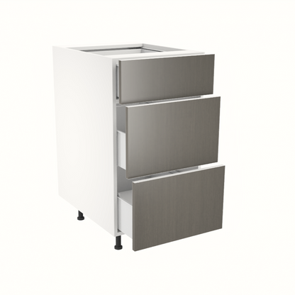 Armoire de cuisine du bas 3 tiroirs (18''L)