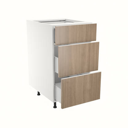 Armoire de cuisine du bas 3 tiroirs (18''L)