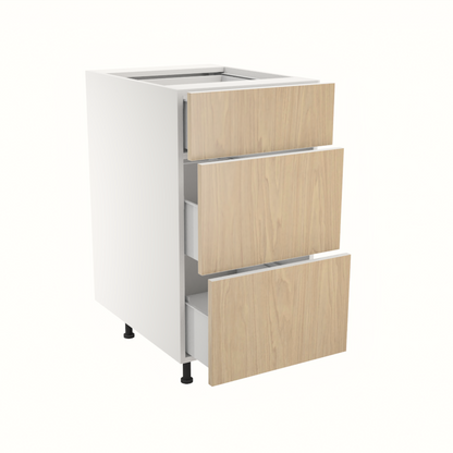 Armoire de cuisine du bas 3 tiroirs (18''L)