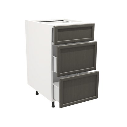 Armoire de cuisine du bas 3 tiroirs (18''L)
