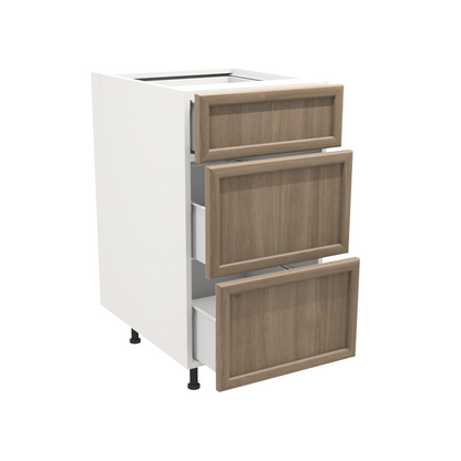 Armoire de cuisine du bas 3 tiroirs (18''L)