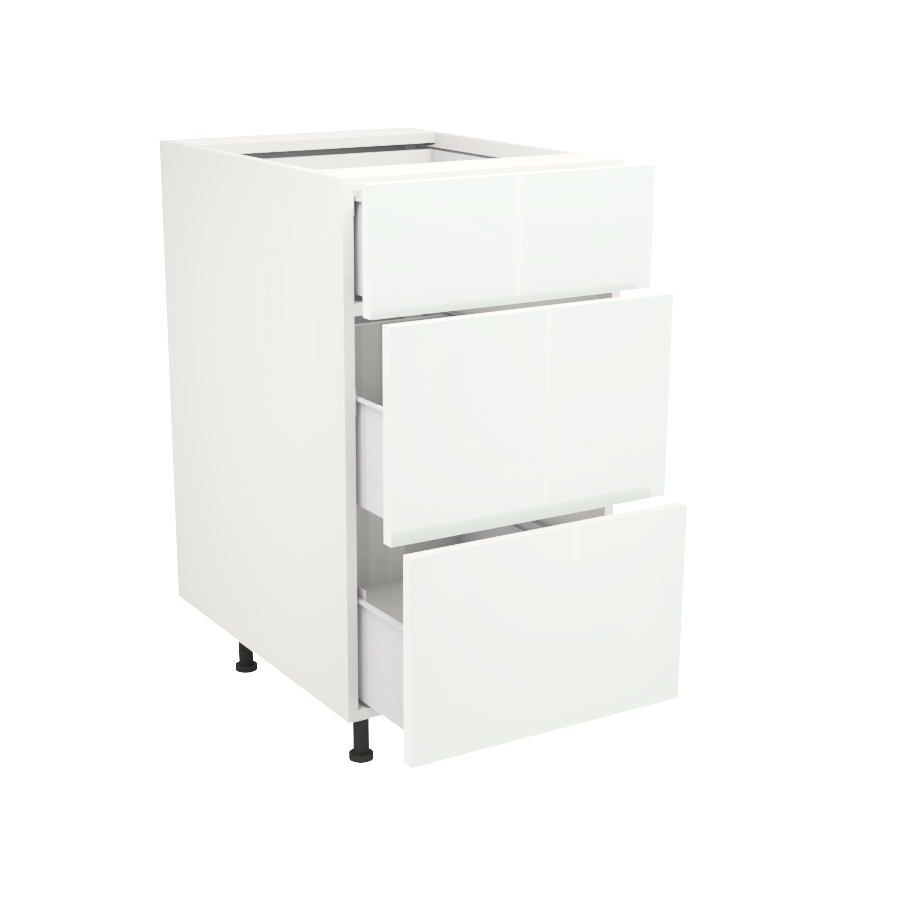 Armoire de cuisine du bas 3 tiroirs (18''L)