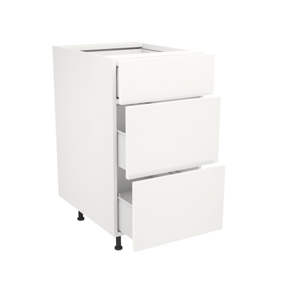 Armoire de cuisine du bas 3 tiroirs (18''L)