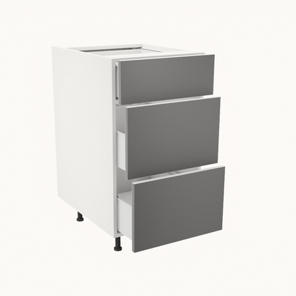 Armoire de cuisine du bas 3 tiroirs (18''L)