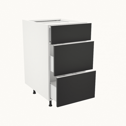 Armoire de cuisine du bas 3 tiroirs (18''L)